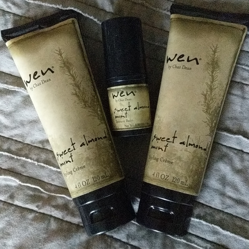 Wen Lot of 2 Sweet Almond Style Cream